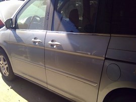 2006 HONDA ODYSSEY, BLUE, EX-L MODEL, 3.5L,AT, FWD,  A25175